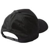 Rallee Luxe 5 Panel Tennis Cap One Size - Black