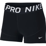 Nike Womens Pro Short 3 Inch - Black/White