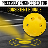 Franklin X-26 Indoor Single Pickleball - Yellow