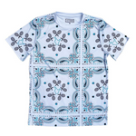 Letour Dig 4 Training Shirt - White/Torquoise/Navy