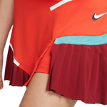 Nike Court Dri-FIT Womens Tennis Skirt - Habanero Red/ Pomegranate/White