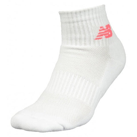 NEW BALANCE TRIUMPH QUARTER SOCK PINK