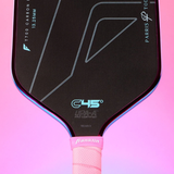 Franklin C45 Parris Todd Signature Carbon Fiber 13.25mm Pickleball Paddle - Hot Pink/Surf Blue