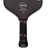 Six Zero Coral 16mm Hybrid Pickleball Paddle