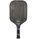 Six Zero Sapphire 2024 13MM Pickleball Paddle - Neon