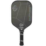 Six Zero Sapphire 2024 13MM Pickleball Paddle - Neon