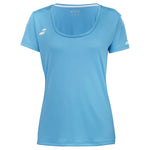 Babolat Play Cap Sleeve Women Top 4124 - Cyan Blue