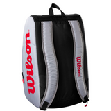 Wilson Super Tour Pickleball Bag - GrayBlack/Red