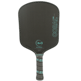 Six Zero Coral Pro 16mm Widebody Pickleball Paddle - Electric Blue