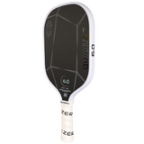 Six Zero Quartz 15mm Pickleball Paddle - Crystal White