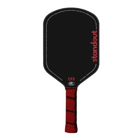 Standout CF3 14mm Pickleball Paddle - Red