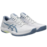 Asics GAME FF Womens Pickleball Shoes - White/Calm Indigo