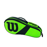 Wilson Match III 3 Pack Racquet Bag - Green/Black