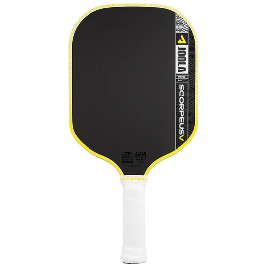 JOOLA Scorpeus Pro V Anna Bright 14mm Pickleball Paddle - Yellow