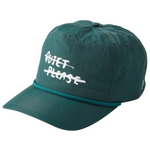 Rallee Quiet Please UltraLight One Size Fits Most Tennis Cap - Kelp