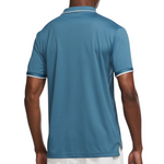 Nike Court DriFit Victory Polo - Rift Blue/White