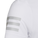 Adidas Girls Club Tee Tennis T-Shirt - White/Grey Two