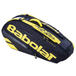Babolat Pure Aero 6 Pack Racquet Bag 2021 - Yellow/Black