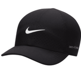 Nike Dri-FIT ADV Club Unstructured Tennis Cap - Black/White