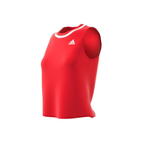 Adidas Women's Club Knotted Tennis Tank - Vivid Red/White