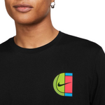 Nike Court Men's Tennis T-Shirt - Black
