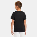 Nike Boys Court Rafa Tee DB - Black/Volt
