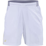 Babolat Boys Performance Short - White/Dark Yellow