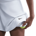 Nike Victory Womens Dri-FIT Short Flouncy Tennis Skirt - White/Black