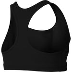 Nike Dri-Fit Swoosh Sports Bra - Black/White