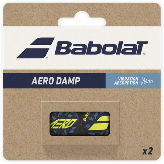Babolat Aero Damp 2 Pack -  Yellow/Black