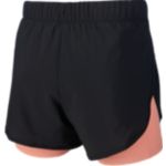 Nike Womens Flex 2IN1 Short Woven - Black/Pink Quartz/White