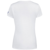 Babolat Play Cap Sleeve Girl Top 1000 - White/White