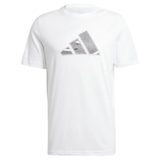 Adidas Men Graphic Tennis T-Shirt - White