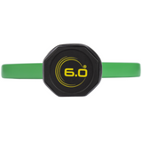 Six Zero Double Black Diamond Control 16mm Pickleball Paddle - Australian Green & Gold