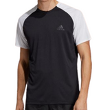 Adidas Club Colour/Block Tee - Black/White