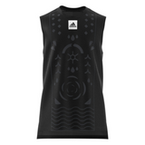 Adidas Paris Tennis Sleeveless T-shirt Heat Rdy - Black/Carbon