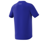 Adidas Sportwear Training Boys Tennis Shirt - LucBlu/White/Preblu