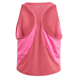 Adidas Girls Pop Up Tank - Wild Pink/Screaming Pink