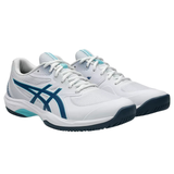 Asics GAME FF Mens Pickleball Shoes - White/Mako Blue