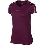 Nike Court Dry Top bordeaux/white