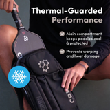 CRBN Pro Team Sling Pickleball Bag - Black