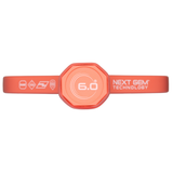 Six Zero Coral 16mm Elongated Pickleball Paddle