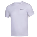 Babolat Play Crew Neck Men's Tee - White/White