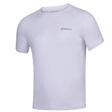 Babolat Play Crew Neck Men's Tee - White/White