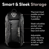 CRBN Pro Team Sling Pickleball Bag - Black