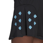 Adidas Tennis Match Skirt Primeblue Heat Rdy - Carbon / Pulse Aqua