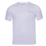 Babolat Play Crew Neck Men's Tee - White/White