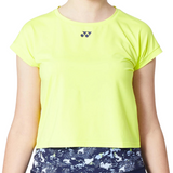 Yonex 2022 AO Tennis Womens Crew Neck Shirt - Fresh Lime