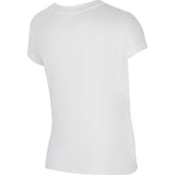 Nike Girls Court DriFit Top SS - White
