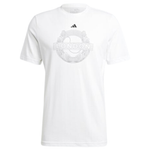 Adidas Men Wimbledon Graphic Tennis T-Shirt - White